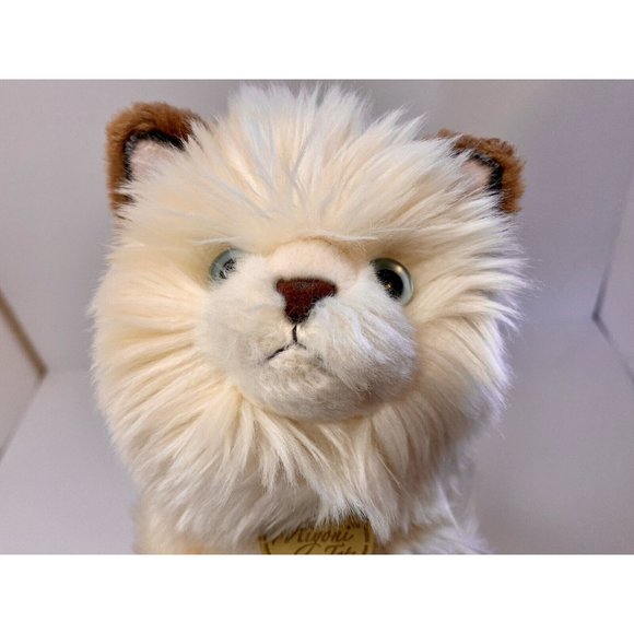 Miyoni Tots Aurora Siamese Himalayan Long Haired Cat Kitty Plush Stuffed Animal - Picture 7 of 10
